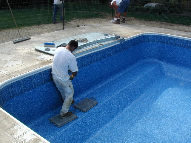 built in pool liners